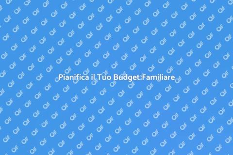 Consulenza per Gestione Budget Familiare
