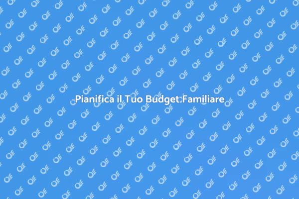 Gestisci il Tuo Budget con Esperti