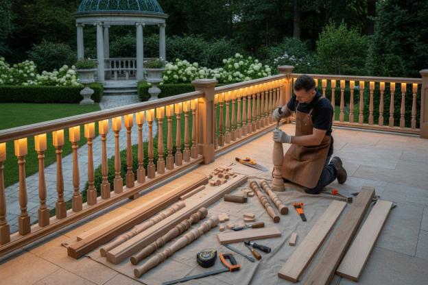 Quanto costa costruire una ringhiera in legno?