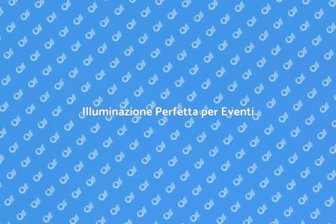 Noleggiare Impianto Luci per Evento