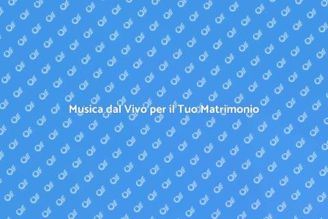 Chitarrista per il Matrimonio
