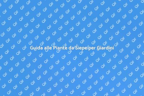 Piante da Siepe per Terreni Argillosi
