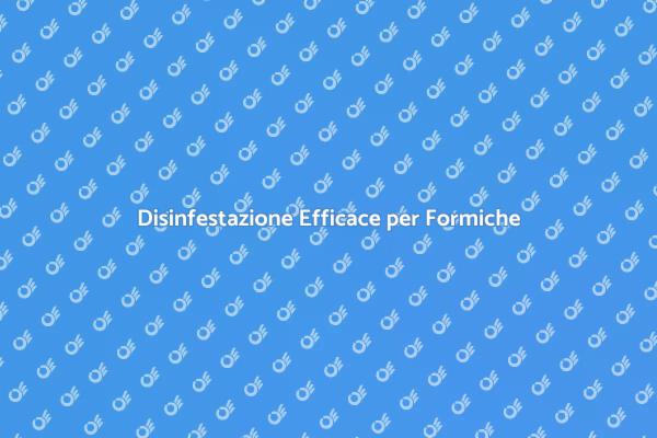 Come Gestire le Formiche in Ufficio
