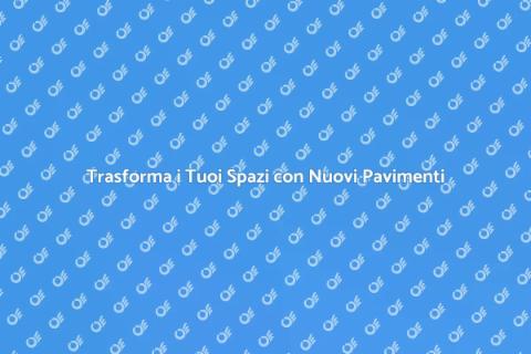 Rimozione e Sostituzione Moquette