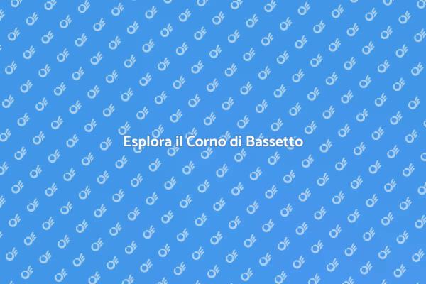 Corso di Corno di Bassetto: Un Viaggio Musicale