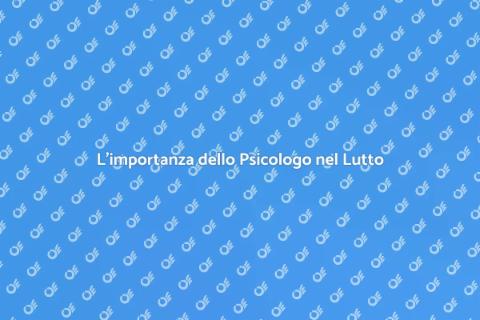 Psicologo e Lutto: Affronta il Dolore