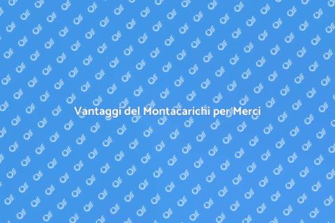 Montacarichi per Trasporto Merci