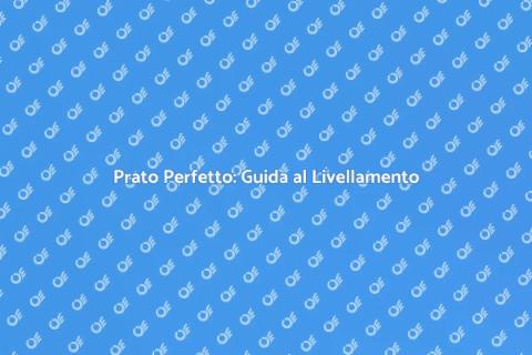 Livellamento del Prato: Giardino Perfetto