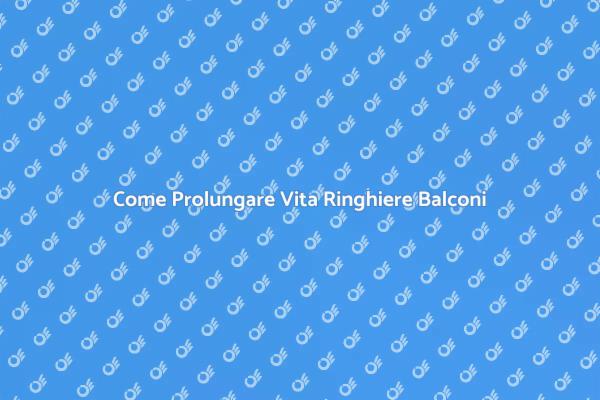 Migliora Durabilità Ringhiere Balconi