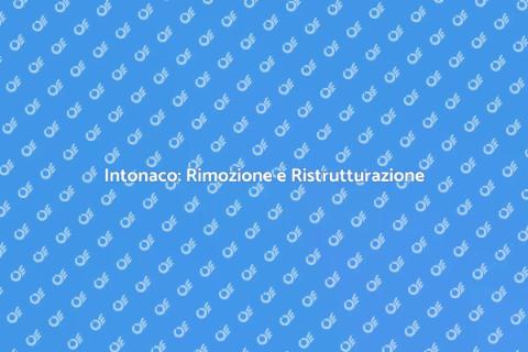 Rimuovere Intonaco: Guida Pratica