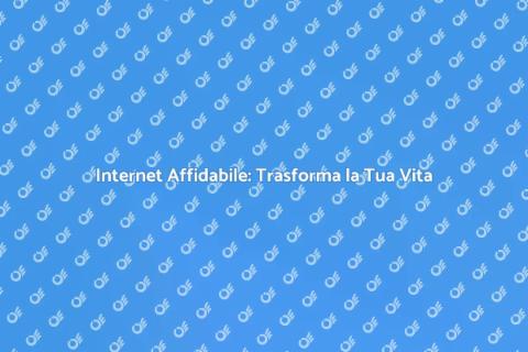 Installazione Internet: Connetti il Tuo Mondo