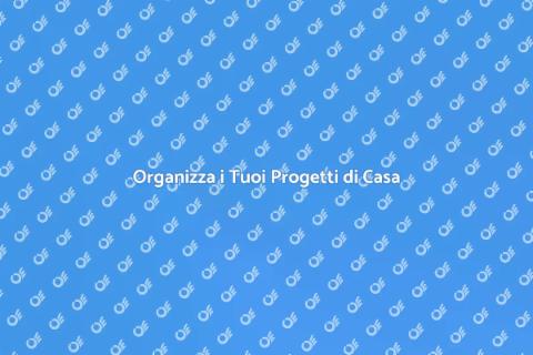Piani di Lavoro per Ristrutturazioni