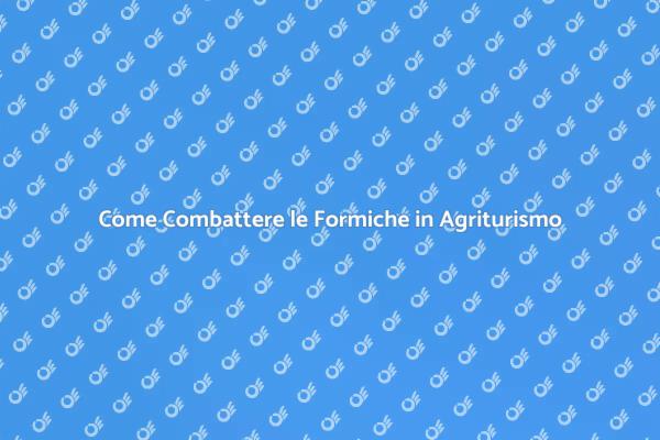 Disinfestazione Efficace per Agriturismi