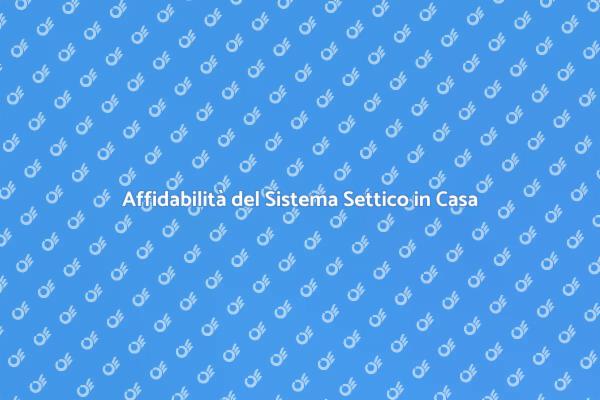 Garantire un Sistema Settico Affidabile