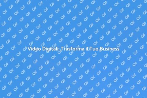 Produzione Video per Prodotti Digitali