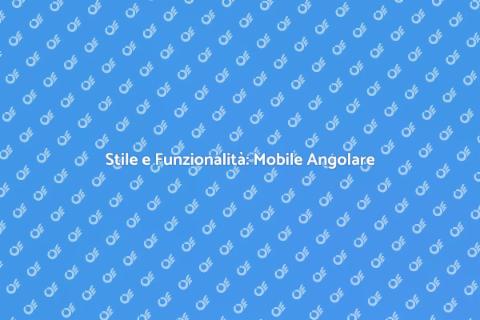 Mobile ad Angolo per il Bagno