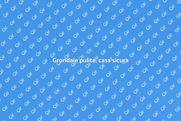 Perché pulire le grondaie è essenziale