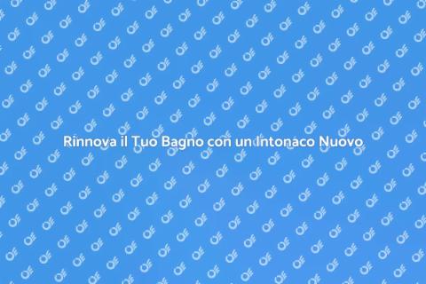 Intonacare il Bagno: Rinnova con Stile