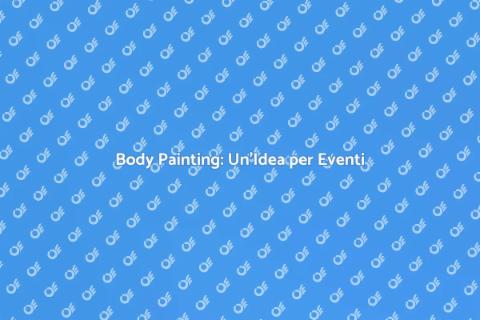 Workshop di Body Painting per Eventi