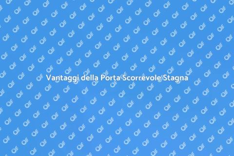 Porta Scorrevole a Tenuta Stagna