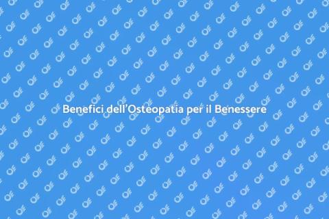 Seduta di Osteopatia: Benessere Garantito