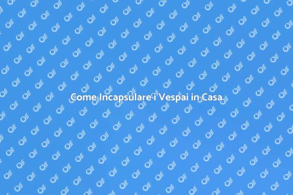 Proteggi la Tua Casa con Vespai Sicuri