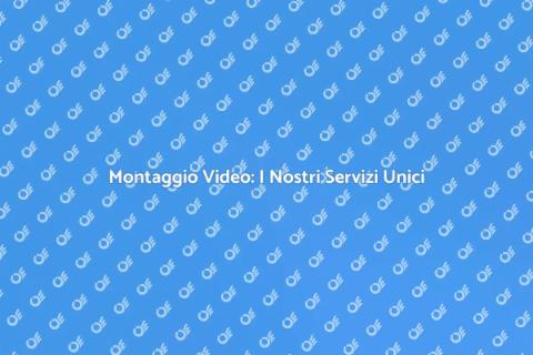 Servizi di Video Editing Professionali