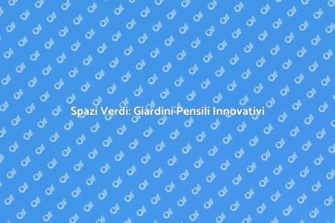 Giardino Pensile: Biodiversità Urbana