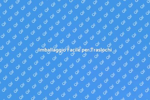Servizi di Imballaggio Professionale