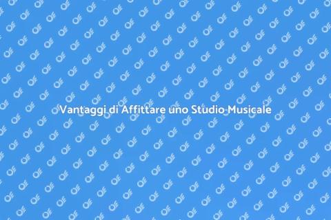 Affittare Studio di Registrazione