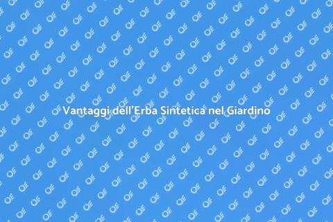 Erba Sintetica: Trasforma il Tuo Giardino