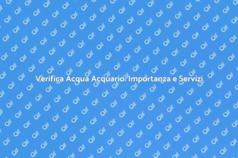 Controllo Acqua Acquario: Guida Essenziale