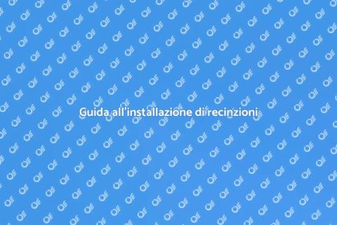 Installare una recinzione metallica