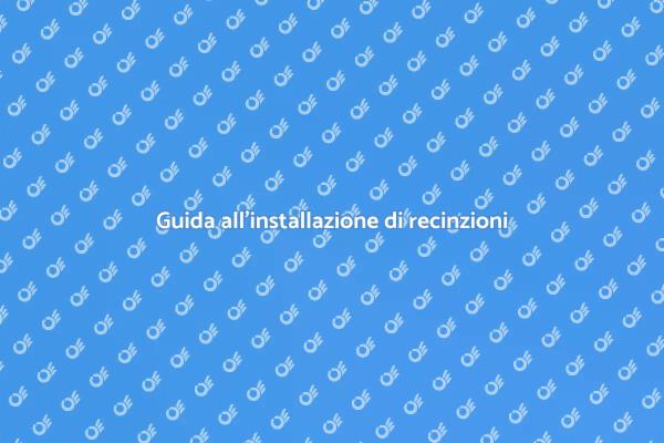 Come installare una recinzione metallica