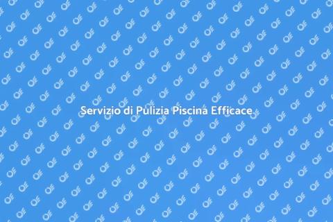 Pulizia Professionale della Piscina