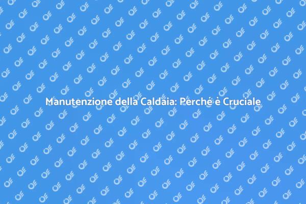 La Manutenzione Essenziale della Caldaia