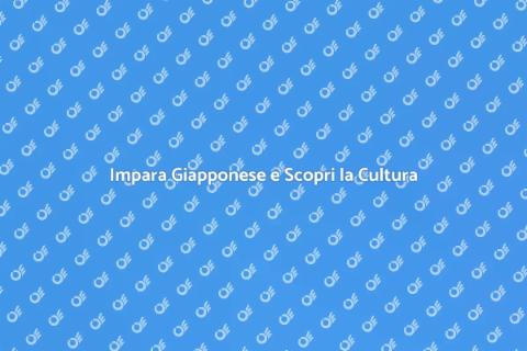 Corso di Giapponese per Cultura Giapponese