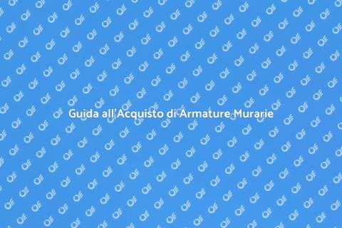 Acquista Armatura per Progetti Muratura