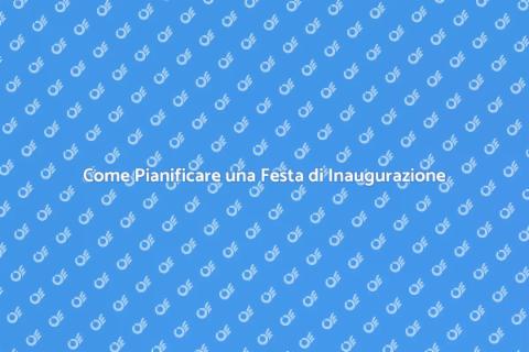 Festa di Inaugurazione Aziendale