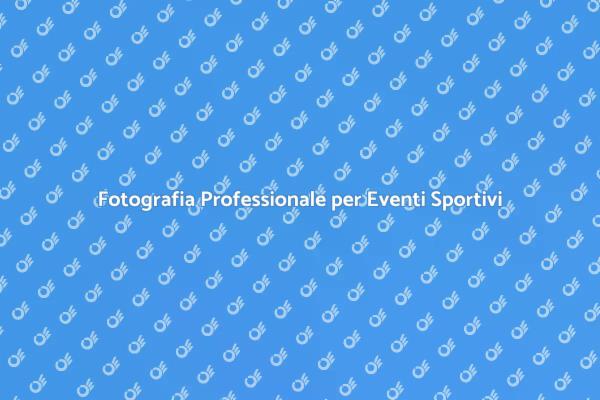 L'Arte di Fotografare Eventi Sportivi