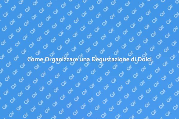 Presentazione di Dolci per Eventi Speciali