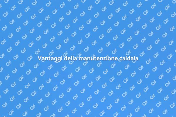 Manutenzione caldaia: perché è importante