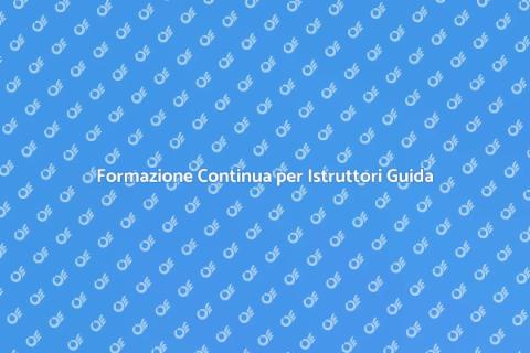 Corso Aggiornamento Istruttori Guida