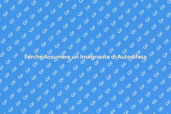 L'Importanza di Assumere un Insegnante