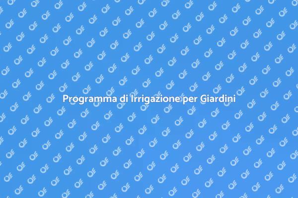 Ottimizza l'Irrigazione del Tuo Giardino