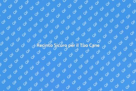 Recinto Temporaneo per Cani Sicuro
