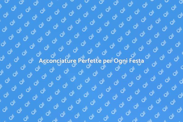 Eleganza e Stile per le Tue Feste