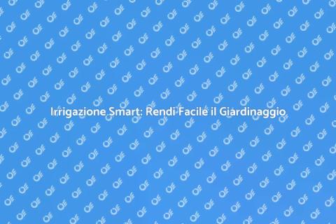 Timer Irrigazione con Controllo Remoto