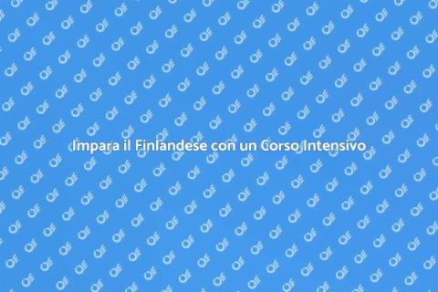 Corso Intensivo di Finlandese