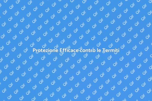 Difesa Efficace contro le Termiti